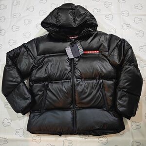 Prada Hooded Down Jacket